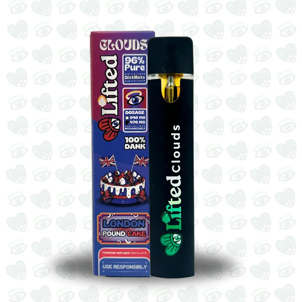 D9 Disposable London Pound Cake (Indica) 0.5ml