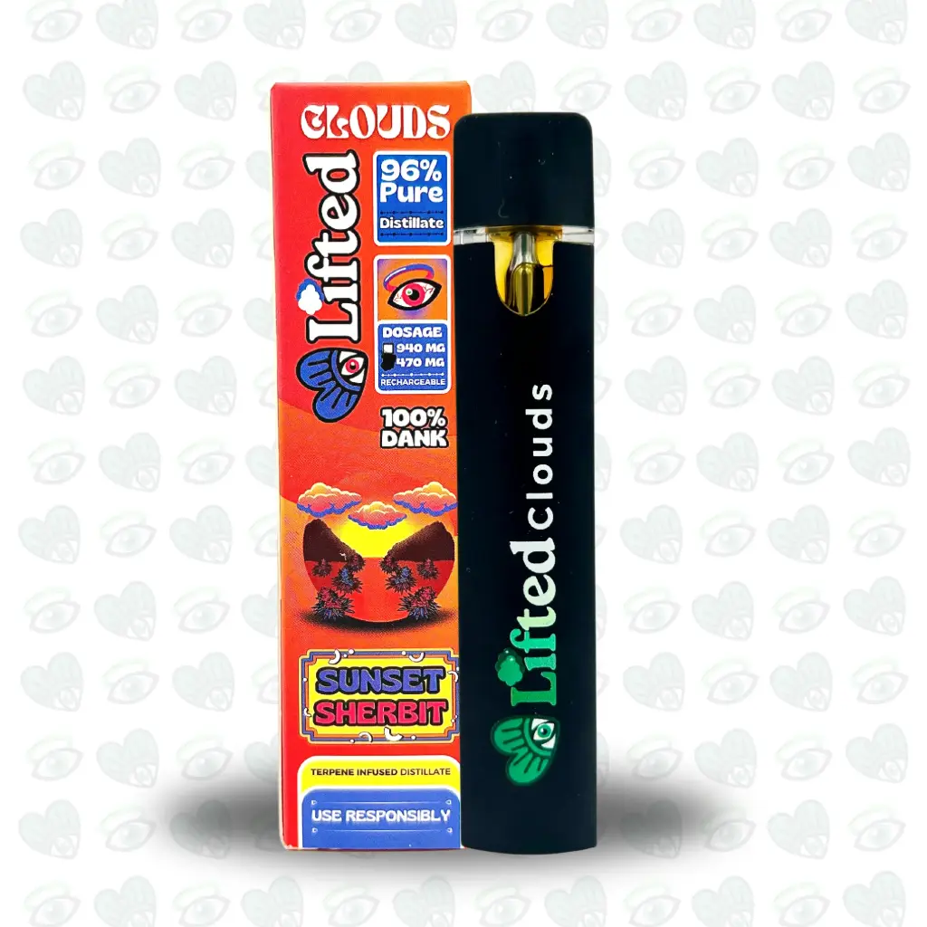 D9 Disposable Sunset Sherbit (Indica) 0.5ml