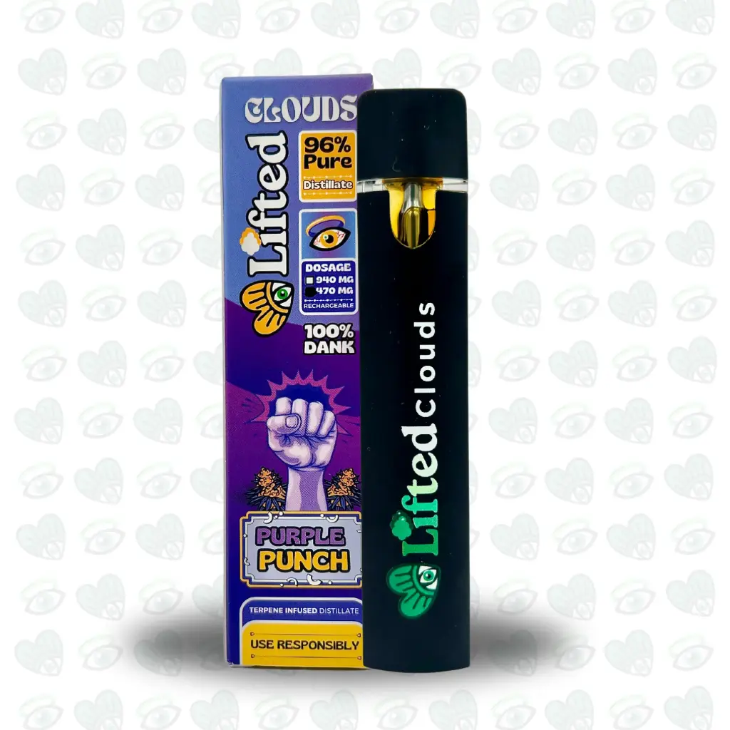 D9 Disposable Purple Punch (Indica) 1ml