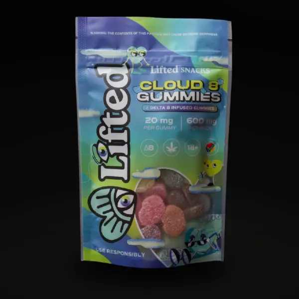 Clowd 8 Delta 8 Gummies 660mg