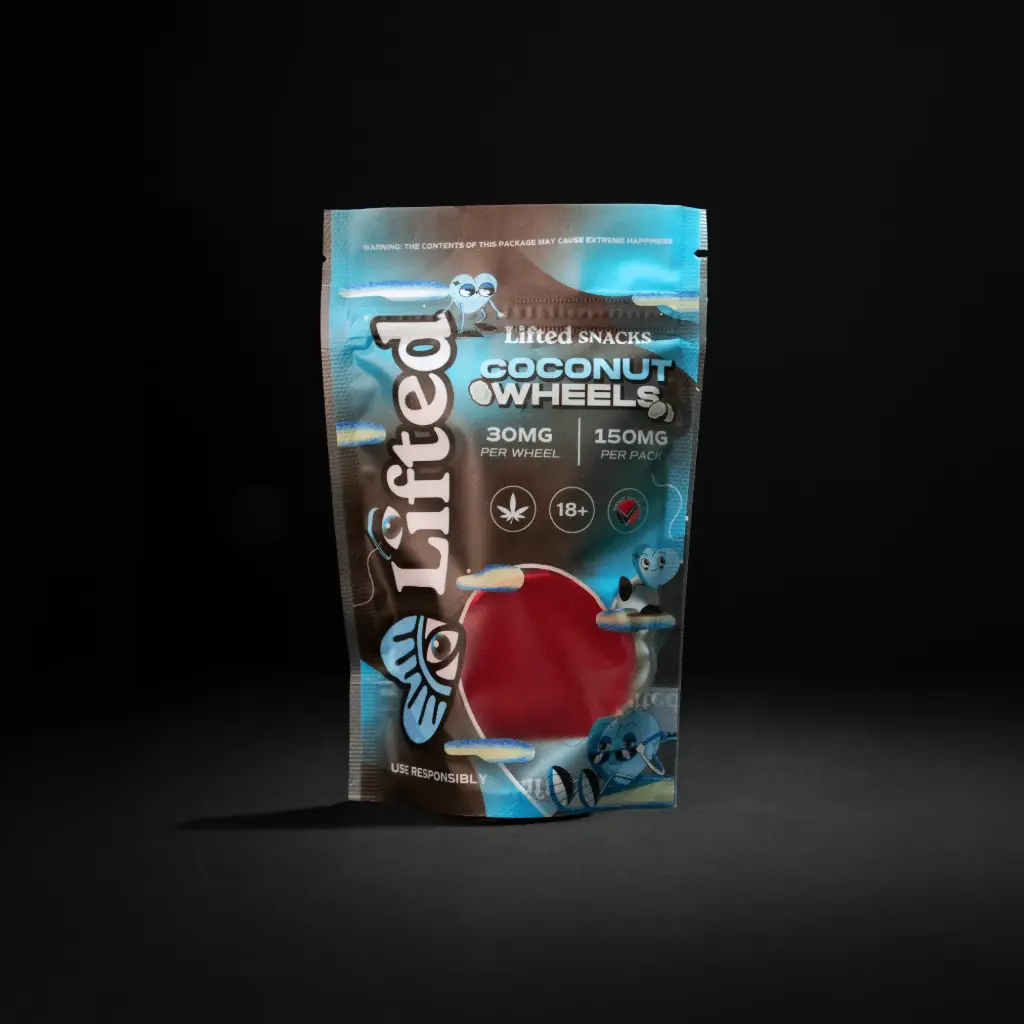 Coconut Milk Choc Wheels 150 mg