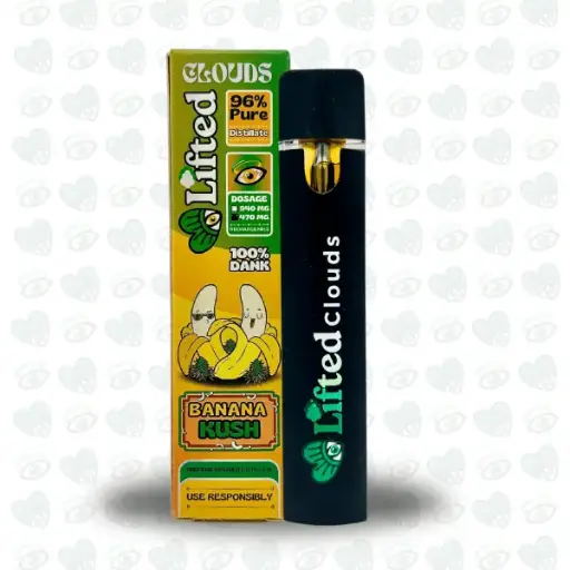 D9 Disposable Banana Kush (Hybrid) 1ml