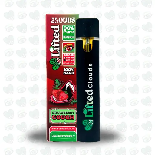 D9 Disposable Strawberry Cough (Sativa) 1ml