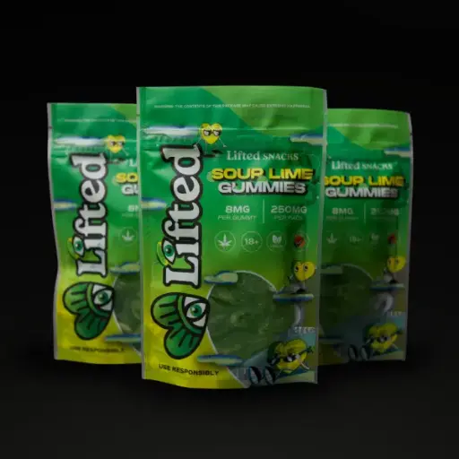 Sour Lime Gummies 250 mg